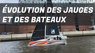 L'évolution des jauges et des bateaux