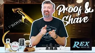 NEW 1944 from Rex Supply Co. + Proof Single Edge Razor Shave Full Review