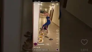 Girl Stepping on The food WTF 🤨