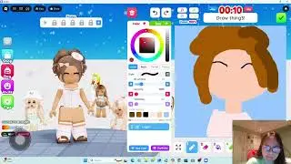 Roblox Game Play & Reacting, BROOKHAVEN, DRAW ME, WEIRD GUN GAME, video game play