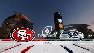 NFL Playoffs - Madden NFL 26 - San Francisco 49ers vs Seattle Seahawks - 2026 Divisional Round Sim