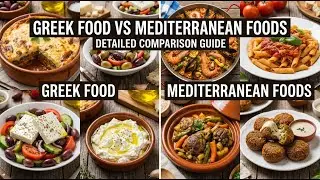 Greek Food Vs Mediterenian Foods Detailed Comparison Guide