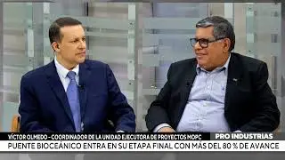Puente bioce&aacute;nico entra en su etapa final con m&aacute;s del 80 % de avance