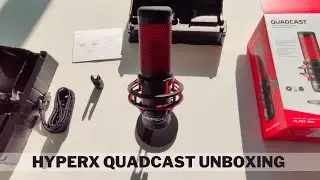 HyperX Quadcast Microphone Unboxing and Impressions!