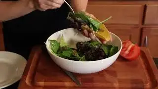 Greek Taco Shell Salad