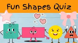 Learn Shapes for Kids! 🎨 Fun Shape Quiz! Learning Shapes Made Easy! 🌟 Best Quiz for Kids