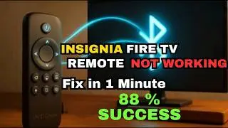 Insignia Fire Tv Remote Not Working: How To Fix it?