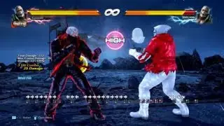 TEKKEN&trade;7 Bryan's wall bounce Combo