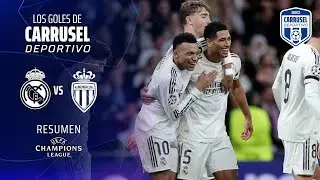 Set al Monaco en Champions con brillo de las estrellas | Los goles del Real Madrid 6 - 1 Monaco