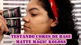 TESTANDO CORES DE BASE KOLOSS