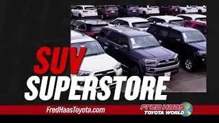 Fred Haas Toyota World | Red Tag | SUV Specials