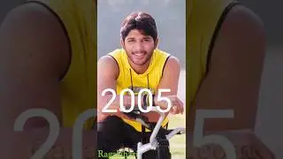 Allu Arjun Body Change 2003 To 2023 Transformation #shorts #alluarjun