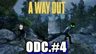 A Way Out PL 👽 odc.#4  COOP Z ŻONKĄ !!! biegamy po lesie i łowimy ryby!!