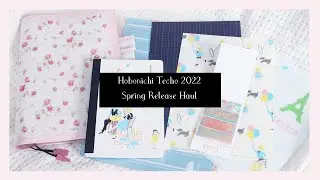 Hobonichi 2022 Spring Release Haul | Ana Jolene Printables