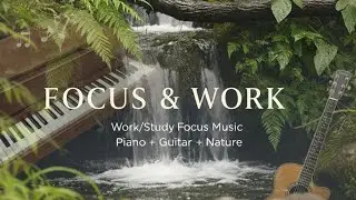 Relaxing Music with Nature Sounds: Peaceful Piano & Guitar | Peacefall Music