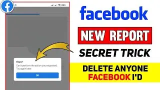 How To Report Facebook Account 2023 | Facebook Reporting New Trick Hindi | Delete Someone Fb I'd
