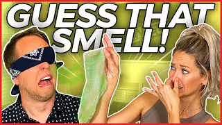 GUESS THAT SMELL! | BLINDFOLDED SMELL CHALLENGE