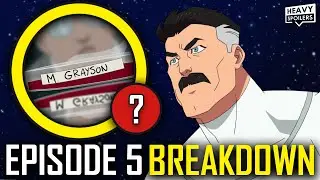 Обзор 5-го эпизода &laquo;Непобедимый&raquo; с объяснением концовки | Пасхальные яйца и отличия от комиксов