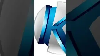 3D LETTER K LOGO P2. watch full video on channel. #logodesign #coreldraw #tipsandtricks #3ddesign