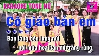 Cô Giáo Bản Em Karaoke Tone Nữ Duy Thắng