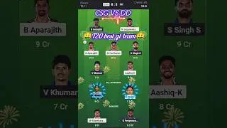 CSG vs DD Qualifier 2 Dream11 Prediction| CSG vs DD Dream11 Team |CSG vs DDDream11 Prediction🤑