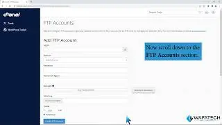 How to change the password of the File Transfer Protocol FTP Account in cPanel   WafaTech Web Hostin