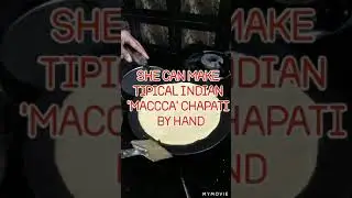 This Lady Can Make Maccca Chapati By HAND
