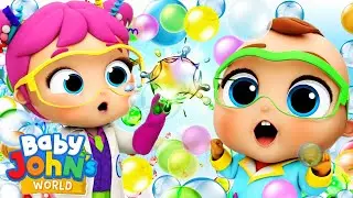 Bubbles Song |  Playtime Songs & Nursery Rhymes by Baby John&rsquo;s World