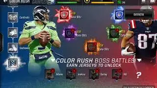 First color rush boss+My tourney rewards! (Madden mobile)