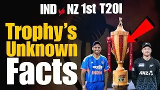 IND vs NZ 1st T20I: Recycled Cricket Bat & Ball Trophy Shines as India Takes on NZ in Nagpur