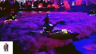3rd Annual Kayaking (Summary) Indian Creek Lights. Christmas in Caldwell, Idaho 2019