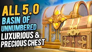 Basin of Unnumbered Flames ALL Luxurious & Precious Chest Locations Genshin Impact  5.0