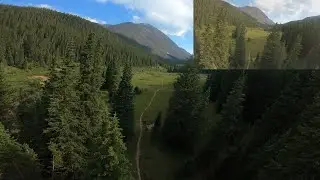 Valley Proximity run - Recruit V2 - DJI FPV at 50Mbit/s versus Hero7