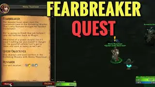 Fearbreaker Quest (WoW TWW)