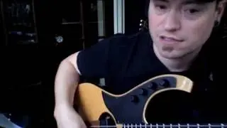 Steve Rosati palm muting and finger thumb technique