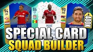 400K HYBRID WITH A FULL TEAM OF SPECIAL CARDS FIFA 18 SQUAD BUILDER