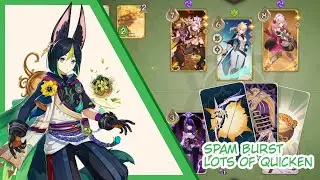 Overwhelm your Enemies by spamming Elemental Burst! | Genshin TCG