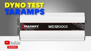 Taramps MD 12000.1 1Ohm - Dyno Test (Legendas em Portugu&ecirc;s)