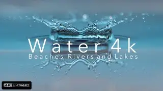 Fascination Water: Beaches, Rivers and Lakes 4k (Ultra HD)⎜Relaxing Music⎜Earth from Above