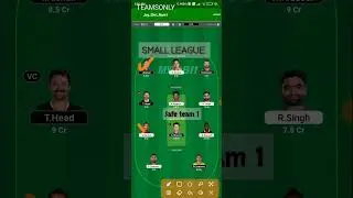 KOL vs SRH Dream11 Prediction | KOL vs SRH Fantasy Team | IPL 2025 #fantasycricket