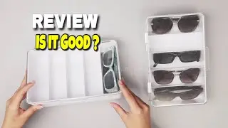mdesign stackable plastic storage for glasses