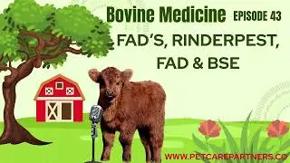 EP 43: FAD, Rinderpest, FMD & BSE in Bovines | Causes, Risks & Veterinary Insights