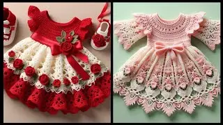 Tiny Princess Summer Crochet Dress.