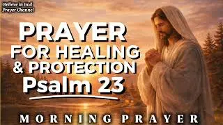 Strong Morning Prayer for Healing & Protection | Psalm 23 | Cover Your Home & Family