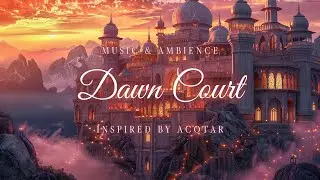 Palace of the Dawn Court | Enchanted ACOTAR Music for Relaxation, Daydreams & Inner Tranquility