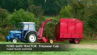 Ford 6600 & Taarup Silage Harvester