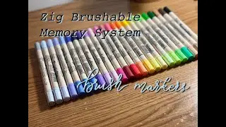 Zig Brushables Brush Pens