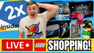 LEGO February 1st MIDNIGHT RELEASE Shopping Livestream!