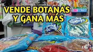 Vende Botanas y gana Más dinero en tu Tienda de Abarrotes