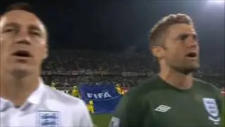 Anthem of England vs USA FIFA World Cup 2010